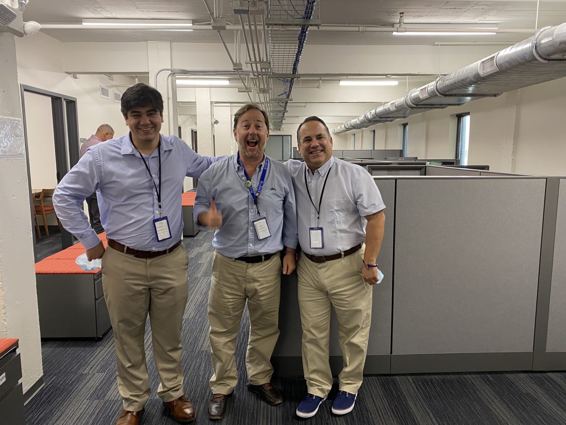 Photo of ProBAR staff attorneys Gonzalo Izquierdo, Roberto Reyes, Luis Rios